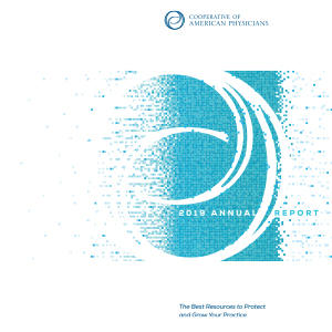 2019 Annual Report Cover 2019 Annual Report Cover