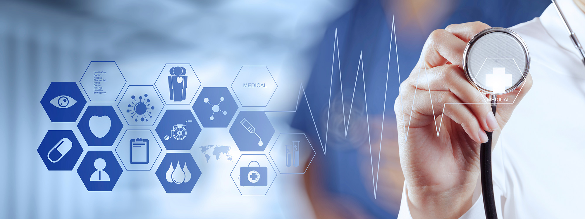 Practice Management Services medical icons