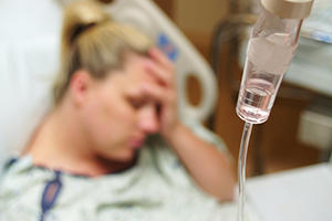 patient in the hospital